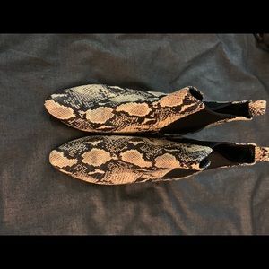 Sam Edelman Snake Print Boots